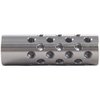 SHREWD #3 Muzzle Brake 22 Caliber 5/8-24 SS Silver