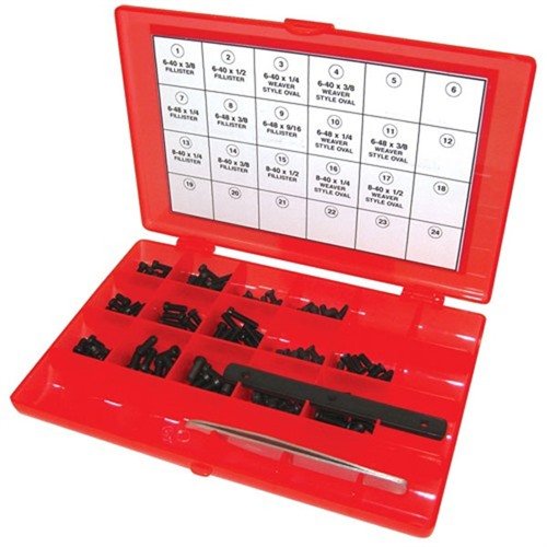 Das MASTER GUNSMITH SCREW KIT mit 142 Teilen bietet dir 10 hochwertige 3/32