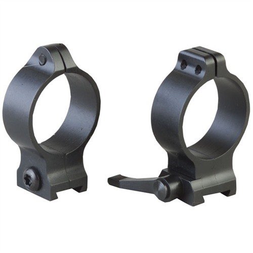 Die QUICK DETACH SCOPE RINGS von TALLEY bieten präzise QD Hebel für schnelles Anbringen und Entfernen des Zielfernrohrs sowie optionale Schrauben für feste Ringe.