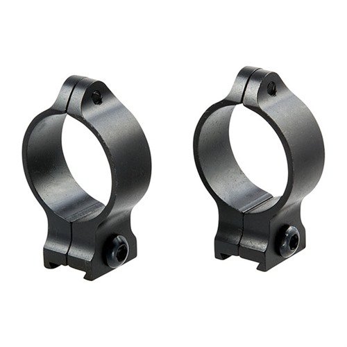 Die FIXED SCOPE RINGS von TALLEY bieten eine sichere Montage mit hochwertigen Torx® Schrauben, ideal für 30mm Zielfernrohre und in verschiedenen Höhen erhältlich.