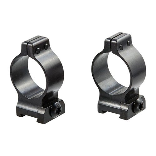 Die QUICK DETACH SCOPE RINGS von TALLEY bieten präzise QD Hebel für schnelles Anbringen und Entfernen von Zielfernrohren, ideal für Talley Basen.