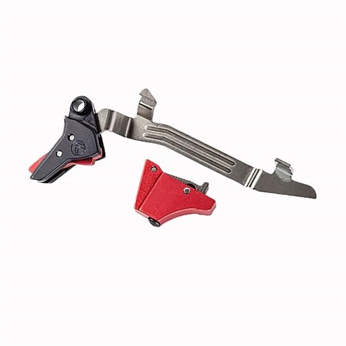 Der Timney Alpha Trigger für Glock Gen 3/4 bietet einen verbesserten 3 lbs Abzug, der die Zuverlässigkeit und Sicherheit deiner Waffe bewahrt.