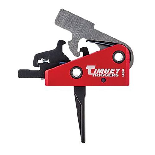 Der Timney AR Targa 2-Stage Trigger bietet eine einfache Installation, ein präzises 2-Pfund Abzugsgewicht und eine langlebige Bauweise für ein herausragendes Schießerlebnis.