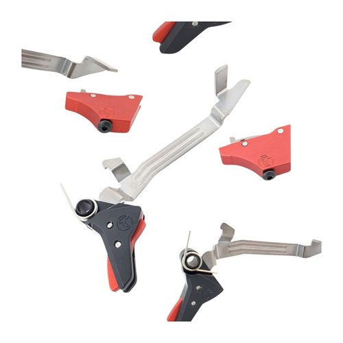 Der Timney Alpha Trigger für Glock Gen 5 verbessert den Abzug auf 3 Pfund, bleibt zuverlässig und sicher, und ist einfach selbst zu installieren.