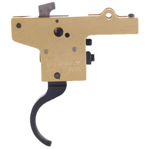 Die FEATHERWEIGHT TRIGGERS von TIMNEY bieten einen handgefertigten, klaren Abzug mit einstellbarem Gewicht (1,5 - 4 lb.), Creep und Overtravel ohne Sicherheit.