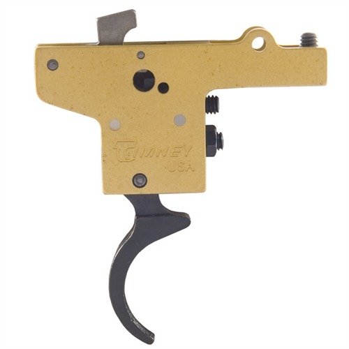 Der FEATHERWEIGHT TRIGGER von TIMNEY bietet dir einen handgefertigten, präzisen Abzug mit einstellbarem Gewicht (1,5 - 4 lb.), Creep und Übertravel.