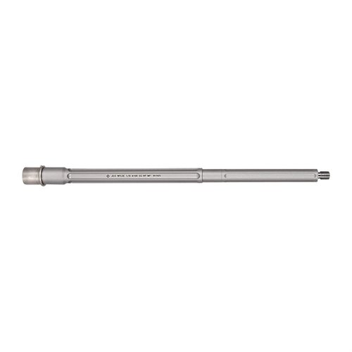 .223 Wylde Premium Lauf aus 416R Edelstahl, bead blasted Finish, 1:8 Twist Rate und HP/MPI getestet – ideal für deine AR-15, Pistolenkonfiguration erlaubt!