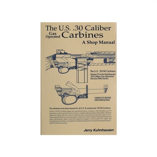 Das US 30 CALIBER M1 CARBINE SHOP MANUAL bietet dir 224 Seiten mit über 700 Fotos und Schritt-für-Schritt-Anleitungen zur Funktion, Reparatur und Verbesserung deiner M1 Carbine.