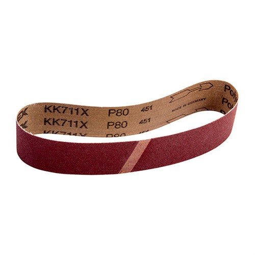 Die 80 Grit SANDING BELTS von VSM sind ideal für Raytech Expanding Sanding Drums, langlebig dank Compact Grain und bieten eine hervorragende Oberflächenqualität.