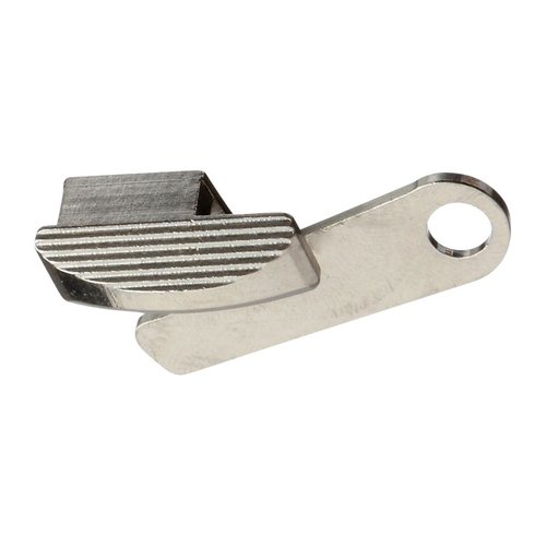 Erlebe eine einfachere Handhabung deines Ruger Mark IV mit dem Volquartsen Extended Bolt Release – vergrößerte Oberfläche und strukturierte Grifffläche für müheloses Nachladen.