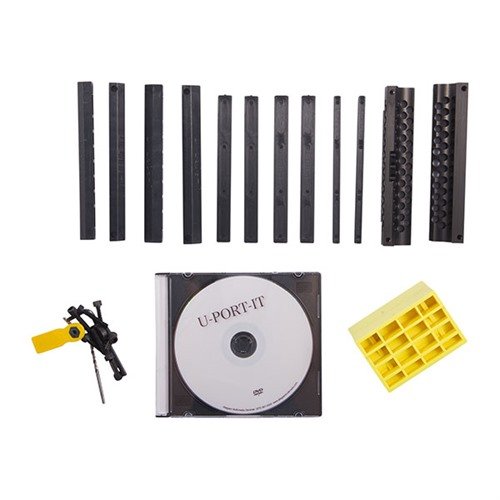 Mit dem BARREL PORTING JIG #2 von U-PORT IT kannst du einfach und präzise Recoil-reduzierende Ports in jedem Schrotgewehr bohren – schnell und flexibel!