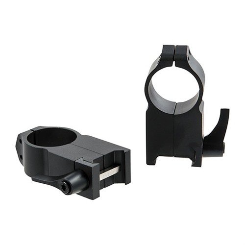 Die MAXIMA QD-Ringe bieten eine extrem haltbare, präzise und wiederabnehmbare Montage mit verstellbaren Hebeln, passend für Weaver-Style-Basen.