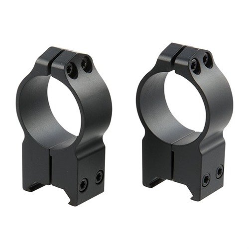 Die MAXIMA FIXED RINGS bieten eine extrem stabile Befestigung mit 4 Schrauben, breitem Ringband und einem Recoil Control Key für maximale Rückstoßfestigkeit.
