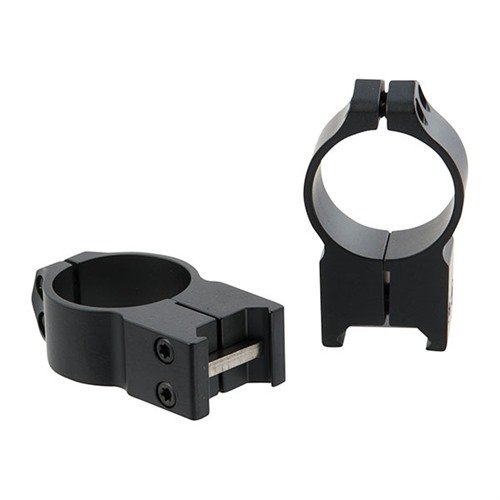 Die MAXIMA FIXED RINGS bieten eine extrem stabile Befestigung mit 4 Schrauben, breitem Ringband und einem Recoil Control Key für maximale Rückstoßfestigkeit.