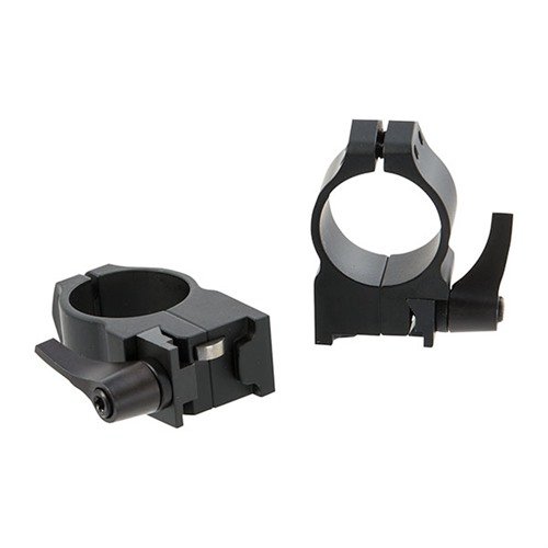 Die MAXIMA Grooved Receiver QD Ringe bieten eine präzise Passform, hohe Haltbarkeit und ermöglichen ein schnelles Abnehmen der Optik ohne Verlust der Treffpunktlage.