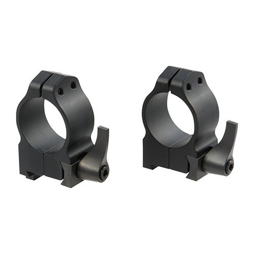 Die CZ 550 Quick Detach Scope Rings bieten eine einfache Montage ohne Basis, garantieren Return to Zero und ermöglichen eine individuelle Positionierung der Hebel.