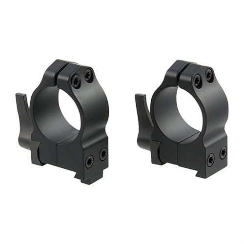 Die CZ 550 Quick Detach Scope Rings bieten eine einfache Montage ohne Basis, garantieren Return to Zero und ermöglichen eine individuelle Positionierung der Hebel.