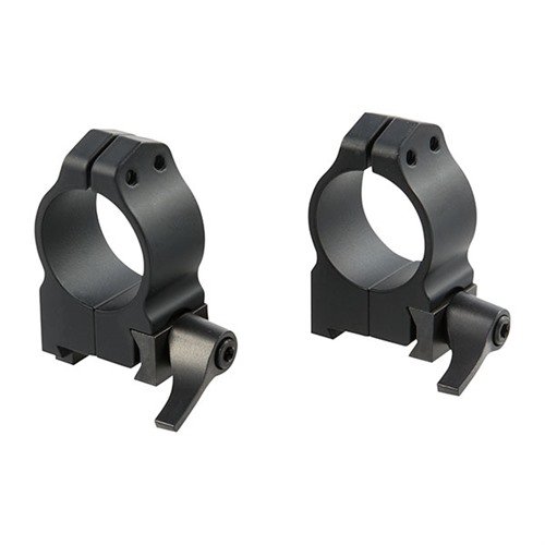Die CZ 550 Quick Detach Scope Rings bieten eine einfache Montage ohne Basis, garantieren Return to Zero und ermöglichen eine individuelle Positionierung der Hebel.