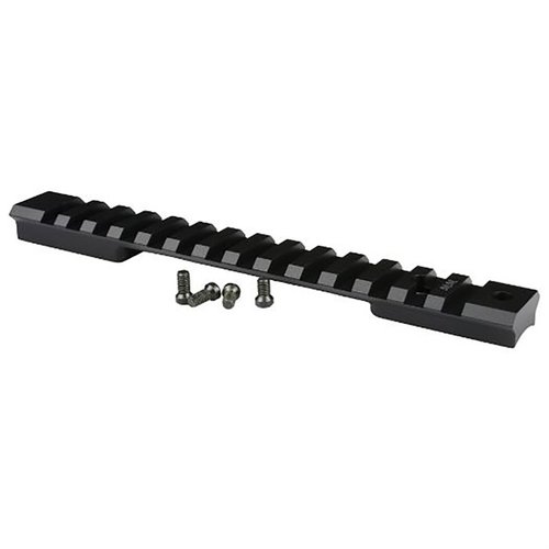 Die Warne Mountain Tech Scope Rail ist leicht, präzise und aus 7075/T6 Aluminium gefertigt. Sie bietet eine abriebfeste Oberfläche und passt auf Picatinny & Weaver.