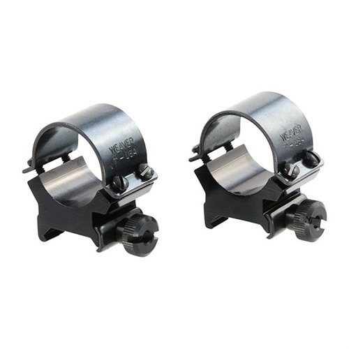 Die SURE-GRIP RINGS bieten mit ihren Stahlkappen und 4-Schrauben-Klemmkraft eine sichere Montage, die das Zielen erleichtert und eine präzise Rückkehr zur Null ermöglicht.