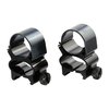 Die SEE-THRU MOUNT RINGS von WEAVER bieten eine extra breite, ovale Bauweise für die Nutzung von Eisenvisieren oder Scopes und passen perfekt auf Weaver Top Mount Bases.