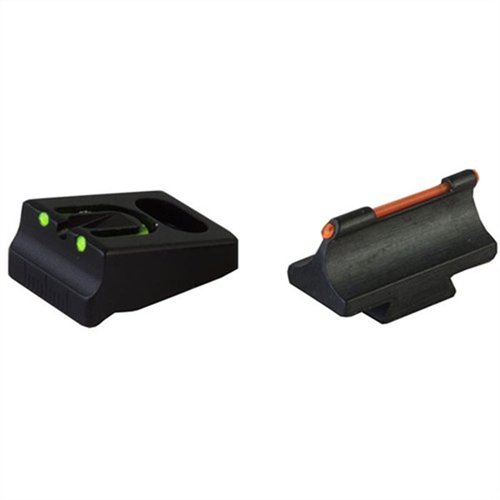 Die SHOTGUN FIRE SIGHT SETS für Remington 870/1100/11-87 bieten eine leuchtend rote Front- und zwei grüne Rücklichter für präzise Zielausrichtung bei allen Lichtverhältnissen.