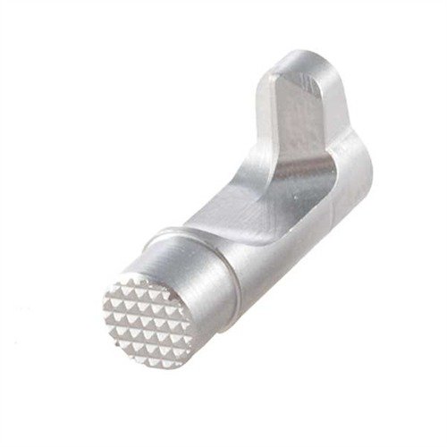 Der 1911 BULLET PROOF® Magazine Release bietet eine verlängerte, tief geriffelte Taste für schnellen Magazinwechsel und präzise Passform aus hochwertigem Stahl.