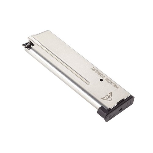 Die 1911 EMT-V VICKERS Duty Magazine bietet maximale Zuverlässigkeit, korrosionsbeständigen Edelstahl, und eine herausnehmbare Basis für einfache Wartung.