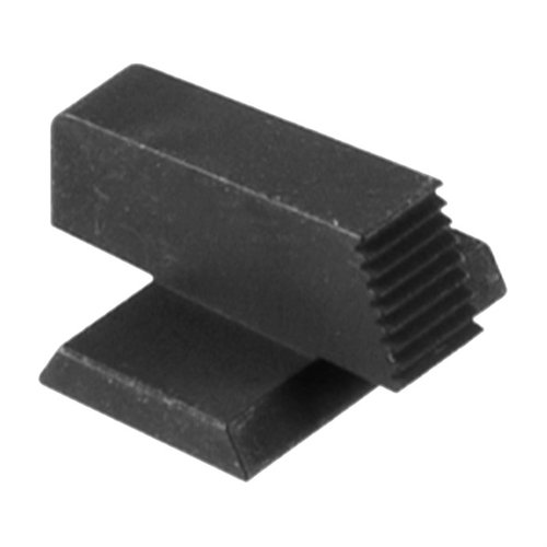 Die Vickers Elite Snag Free Front Sight für M&P® bietet eine schwarze, geriffelte Oberfläche und eine Höhe von .165