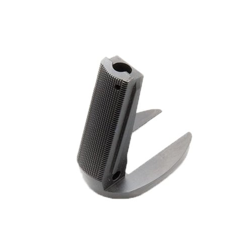 Der Wilson Combat One-Piece Bullet Proof Magwell ist aus gehärtetem Werkzeugstahl gefertigt, passt perfekt auf 1911 Rahmen und bietet 30 LPI Checkering für optimalen Grip.