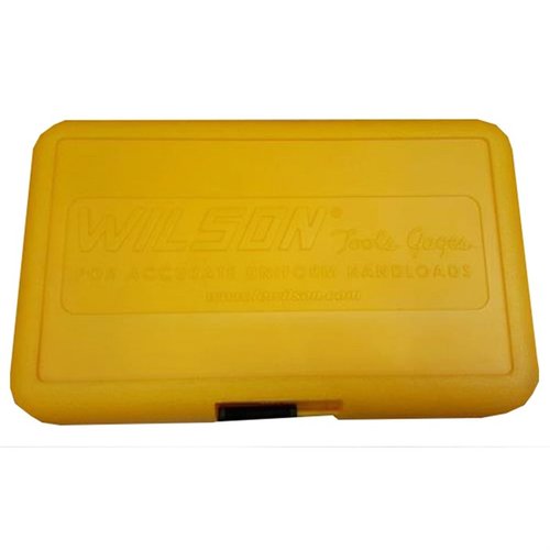 Halte deine Reloading Dies und einen L.E. Wilson Case Gauge mit dieser praktischen Die Storage Box von L.E. Wilson ordentlich und sicher verstaut.