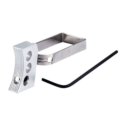 Der Wilson Combat #1 Competition Match Trigger bietet eine einfache Installation, ein leichtes Design, verstellbare Vorweg- und Nachlauf-Schrauben für optimale Leistung.