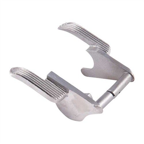 Die elegante, verlängerte Ambidextrous Thumb Safety für die 1911 bietet einfachen Zugang für Links- und Rechtshänder und verbessert dein Schießerlebnis.