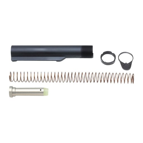 Das AR-15 Super-Stoc Retro-Fit Buttstock Kit von Wilson Combat bietet eine hochwertige Receiver Extension aus 7075-T6 Aluminium und ist perfekt für deine AR-15 Builds.