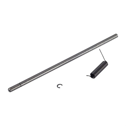 Der AR-15 EJECTION PORT COVER PARTS KIT von WILSON COMBAT bietet hochwertige Ersatzteile wie Staubschutzstange, c-clip und Torsionsfeder für AR-Gewehre.