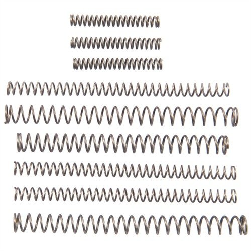 Verbessere die Zuverlässigkeit deiner LCP® mit dem Recoil Calibration Pak von WOLFF, das 11, 12 und 13 lb Federn sowie extra starke Schlagbolzenfedern enthält.
