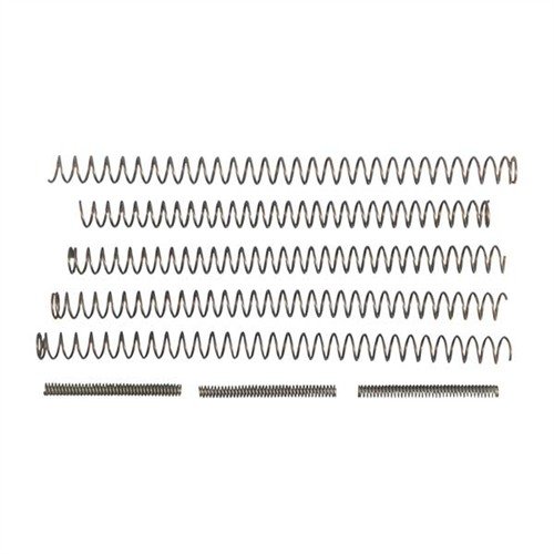Die Wolff EXTRA POWER FUNCTION PAK bietet 5 langlebige Recoil Springs und 3 extra starke Firing Pin Springs für optimale Leistung und Zuverlässigkeit deiner 1911.