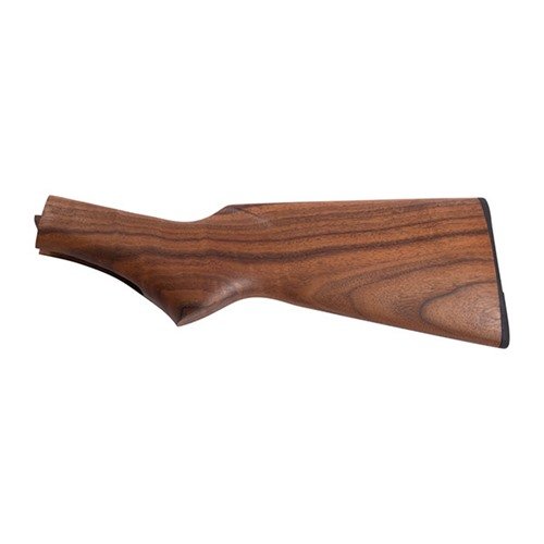 Der MARLIN 336 Pistol Grip Stock aus amerikanischem Walnuss bietet hervorragenden Wetterschutz, ist fast fertig eingepasst und leicht zu installieren.