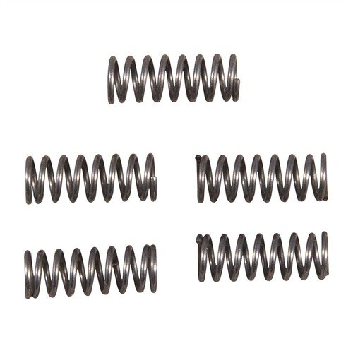 Die AR-15/M16 Bolt Catch Springs von TTI INTL sind hochwertige Mil-Spec Federn, ideal für Notfallteile-Kits. 5 Stück pro Packung aus robustem Stahl.
