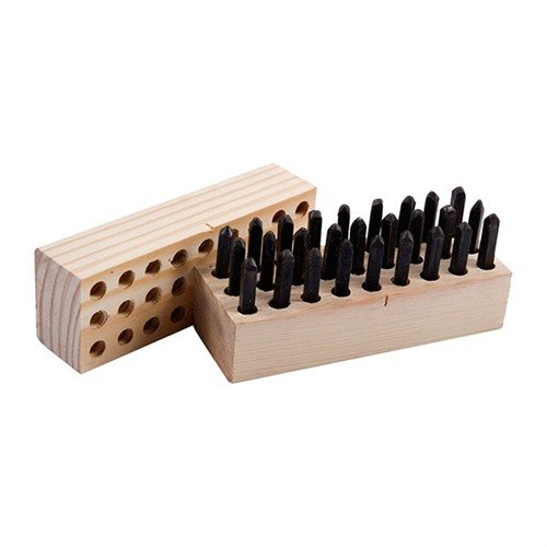 Mit den STEEL ALPHABET LETTERS & FIGURES kannst du präzise, klare Eindrücke auf Metall erstellen. Hochwertiger Stahl, perfekt für individuelle Markierungen!