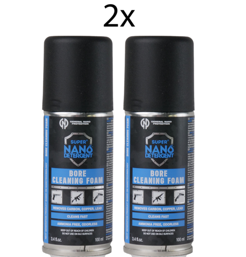 Der GENERAL NANO PROTECTION Reinigungsschaum entfernt effektiv Ablagerungen und sorgt für eine gründliche Reinigung deiner Läufe – für optimale Präzision und Leistung!