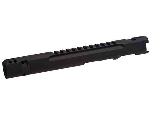 Das LLV Competition Pistol Upper von VOLQUARTSEN bietet ein leichtes CNC-gefertigtes Design mit Präzisionslauf für optimale Genauigkeit und Langlebigkeit.