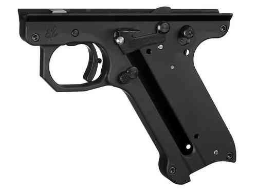 Der VF Target Frame aus CNC-gefrästem Aluminium bietet ein präzises Accurizing Kit, einen klaren 2,25 lb Abzug und keine Magazintrennung für optimale Leistung.