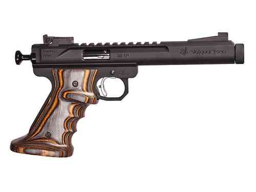 Die Scorpion 6" ist die ultimative Zielpistole mit leichtem VF Target Frame, präziser LLV Technologie und Competition Bolt für höchste Genauigkeit im Kaliber 22 LR.