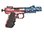 Entdecken Sie die American Flag Scorpion, 4.5" - eine extrem präzise .22 LR Pistole mit Target Sight und leichtem VF Target Frame. Perfekt für Wettkämpfe! 🇺🇸🔫 Jetzt mehr erfahren.