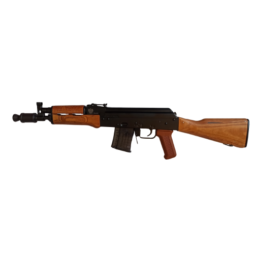 Der Mini Jack .223 von WBP überzeugt mit hochwertiger Verarbeitung, passendem Standard-Magazinhalter, robustem Polymer-Schaft und PSO-Rail für Optiken.