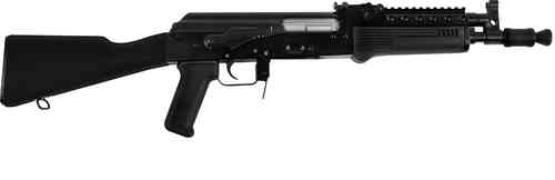 Der Mini Jack .223 Polymer von WBP bietet eine robuste Polymer-Schaft, Standard-AK-Magazine, eine PSO-Seitenschiene für Optiken und eine hochwertige Verarbeitung.