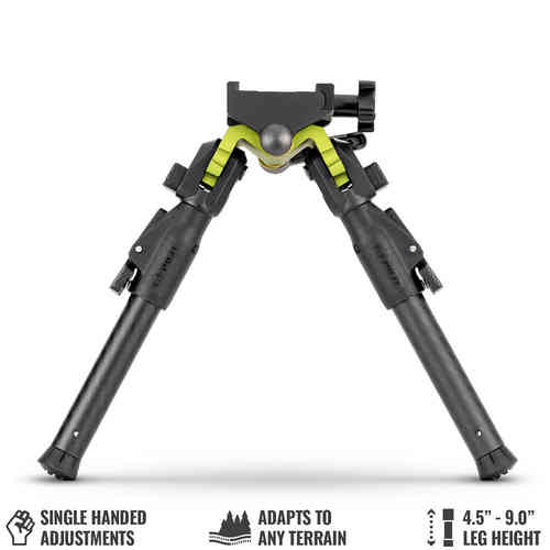 Der MDT GRND Pod Bipod mit Arms 17 Mount bietet dir Stabilität und Flexibilität für präzises Schießen, egal unter welchen Bedingungen.