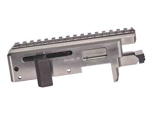 Der CNC-gefertigte Receiver mit integriertem 20 MOA Picatinny Rail ist die perfekte Wahl für präzises Long Range Shooting mit deinem Rimfire-Gewehr.