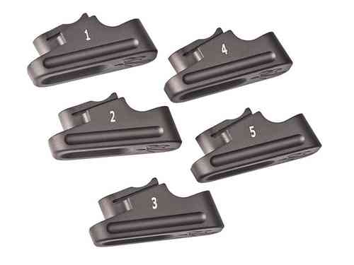 Die Magazine Base Pads für Ruger MK IV sorgen für einfacheres Einsetzen, schnelles Nachladen und sind CNC-gefräst aus Aluminium – perfekt für deine Mamba-TF!